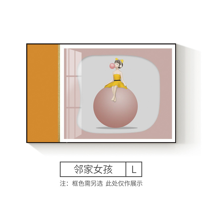 Caja de medidor eléctrico pintura decorativa moderna minimalista caja de puerta eléctrica que cubre la luz caja de distribución de lujo colgando pintura restaurante flip que cubre mural