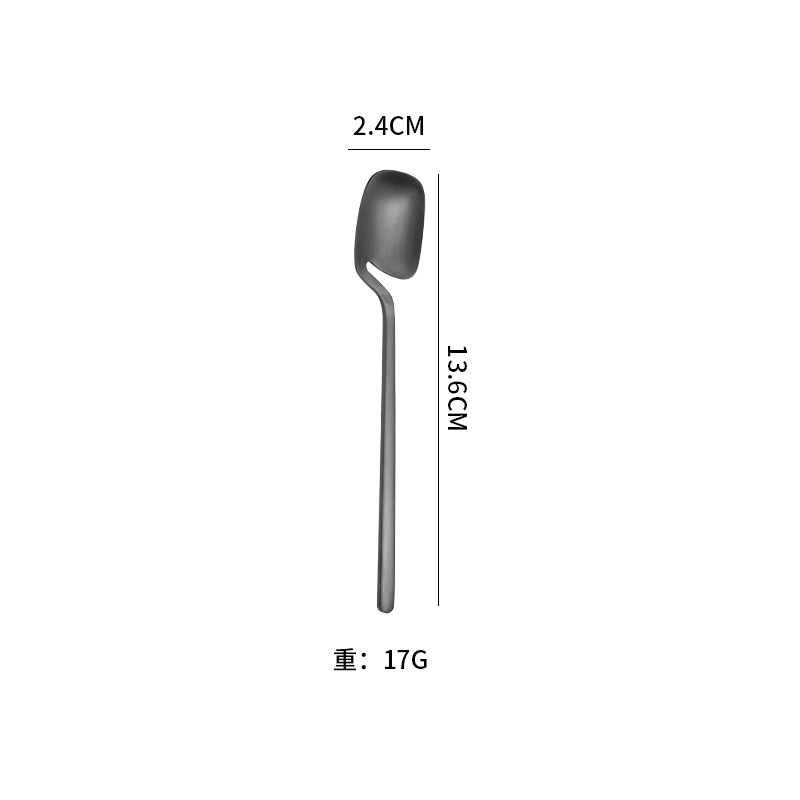 Stainless Steel Coffee Spoon And Fork Set For Dessert And Home_voghion.com
