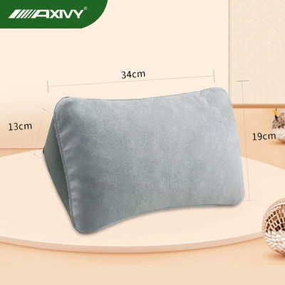 Support, Neck Pillow, Waist – Headrest - 1-passenger-triangle-lumbar-support-gray