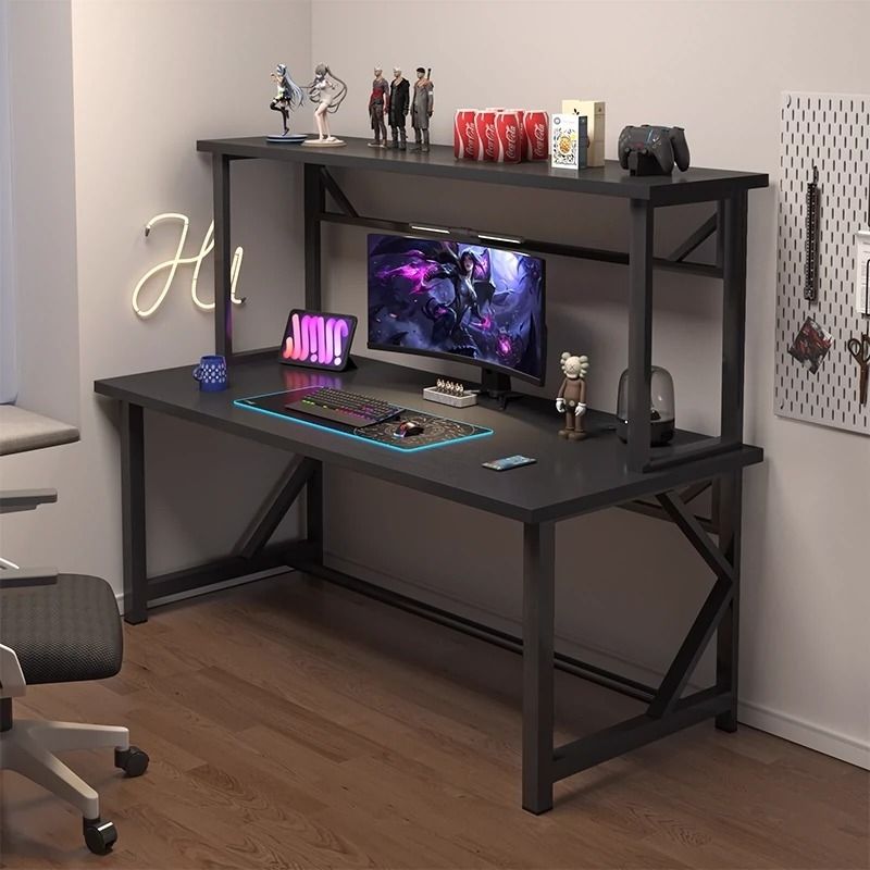 Internet Cafe Tables and Chairs, Internet Cafe Computer Tables, Single Sofa Chairs, Office Integrated Cockpit, Gaming Tables, Home Desktop Computer Tables