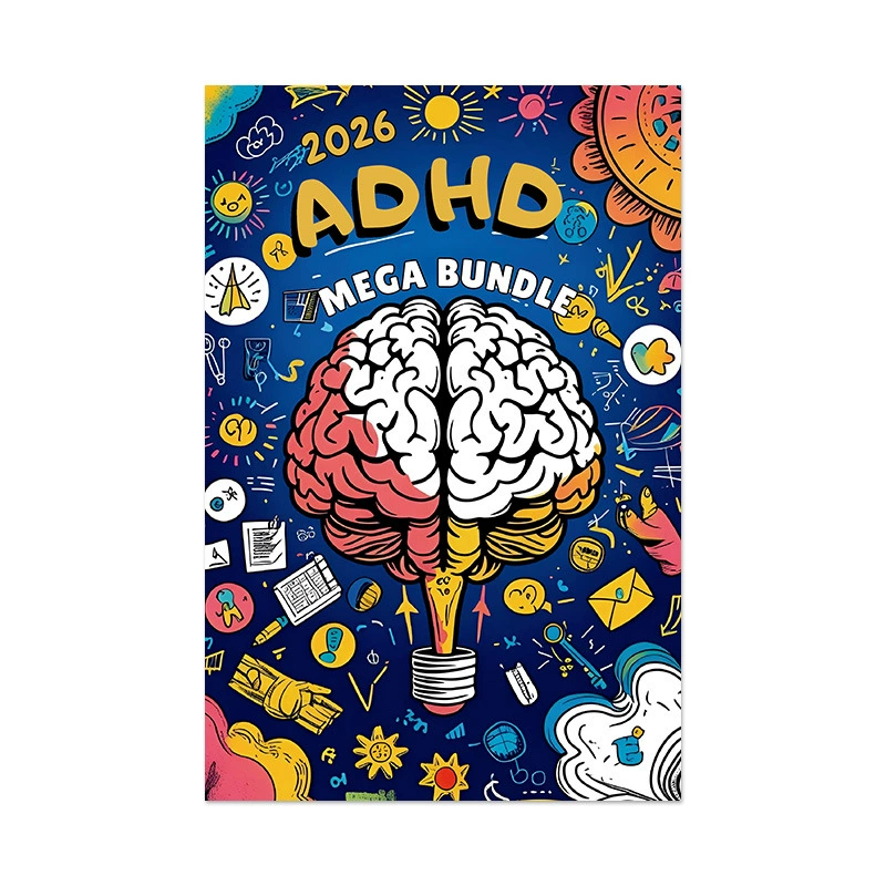 Кросс-бордер новый 2026 ADHD МЕГА-НАБОР 7-в-1 финальный набор план места