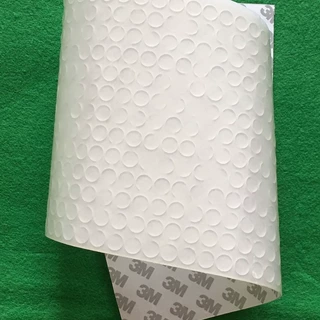 定制塑胶底部透明防滑小圆点硅胶贴圆形现货5 6 78 毫米磨砂光亚