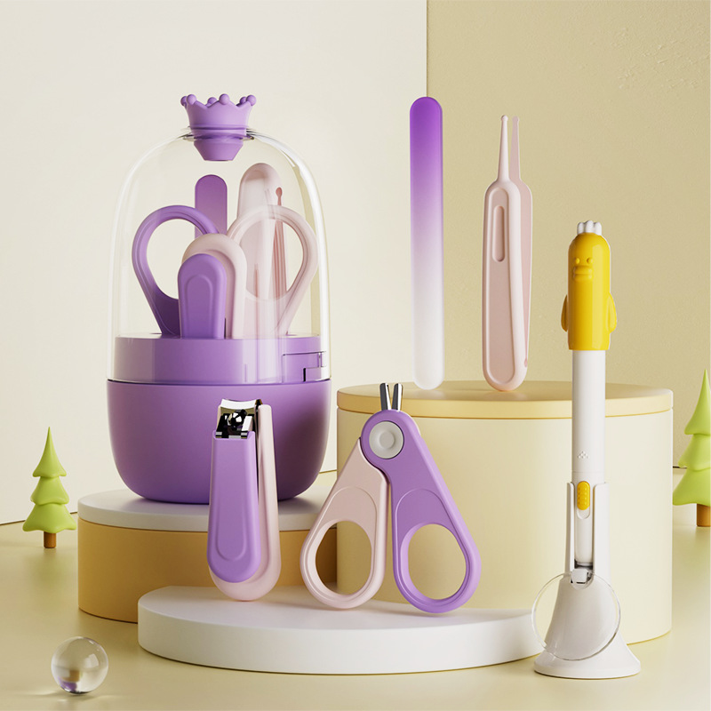 Juego de cortaúñas de corona para bebés cortaúñas para bebés recién nacidos cortaúñas para bebés cortaúñas para niños cortaúñas anti-pellizca