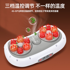 石揉腹器腰腹部マッサージ器揉み腹灸ベルト暖腹痩せ腹マッサージ器源工場