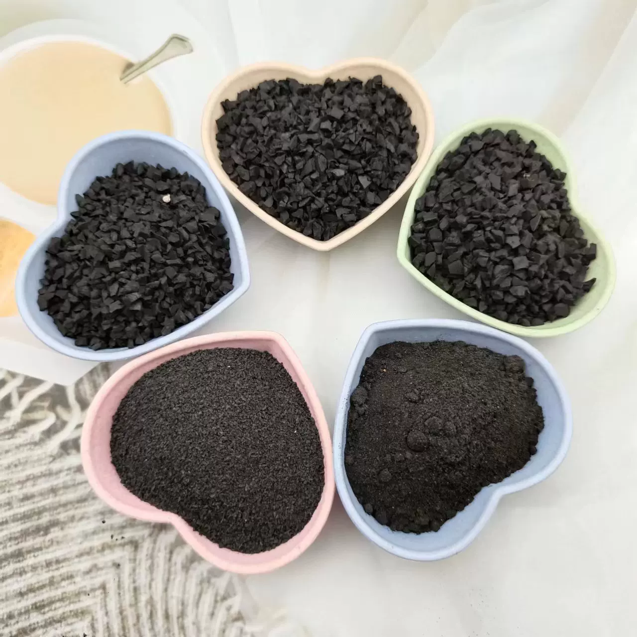 批发橡胶颗粒1-3mm防水卷材用橡胶制品废旧轮胎颗粒自补液橡胶粉