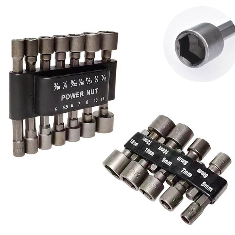 9/14 частей втулка пневматический воздушный ключ ключ шестигранный кварцевые втулки электрический наконечник самонапорный винт