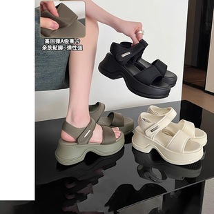 Guyun丨Heightening Sports Thick-Soled Sandals for Women 2025 Summer Casual New Sandals and Slippers for Women to Wear Outside