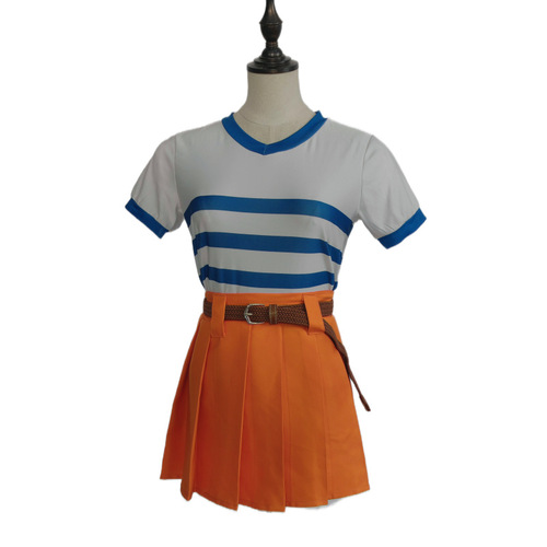 Real-Life Movie Pirate King Nami Cosplay Costume Anime ACG Fashion Women Halloween Performance Cosplay Costume