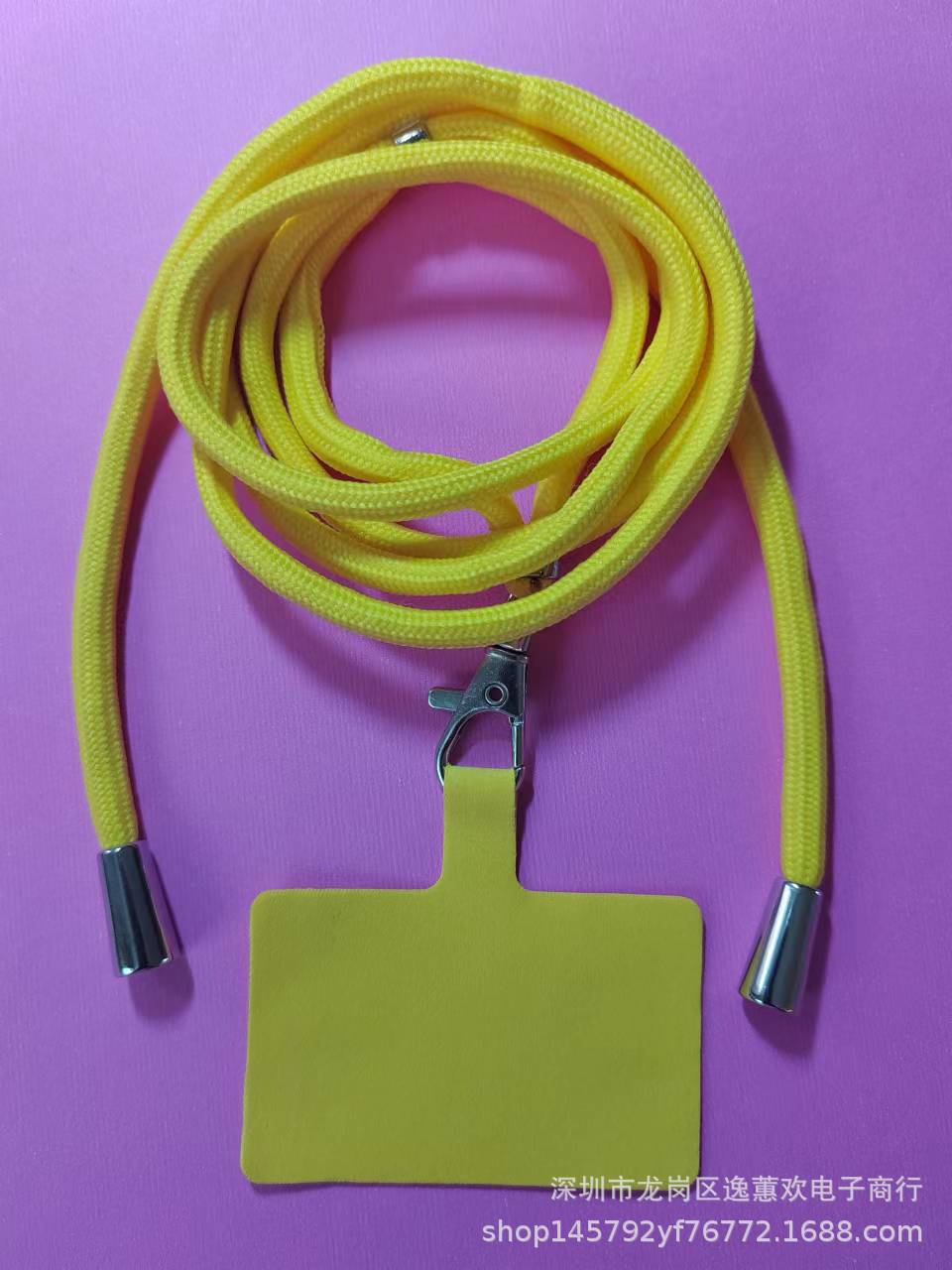 Cordón de teléfono móvil universal cuerda de cuello ajustable desmontable crossbody moda largo Internet celebridad TikTok Halter cuerda anti-perdida