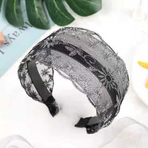 Direct Manufacturer Sale Butterfly Hair Clip Wide Edge Hairpin Elegant Influencer Anti-Slip Hair Compress Face Cover Hair Band for Women Concealer White Hair Accessory