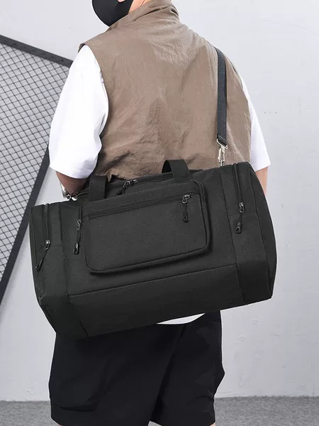 Training Fitness Bag, Men's Sports Travel Bag, Large Capacity Shoulder Crossbody Bag, Portable Yoga Bag, Women's Travel Luggage Bag