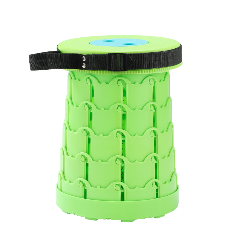 Asiento Maza eléctrico portátil coche eléctrico dibujo niño taburetes telescópicos coche artefacto de plástico cola plegable pequeño