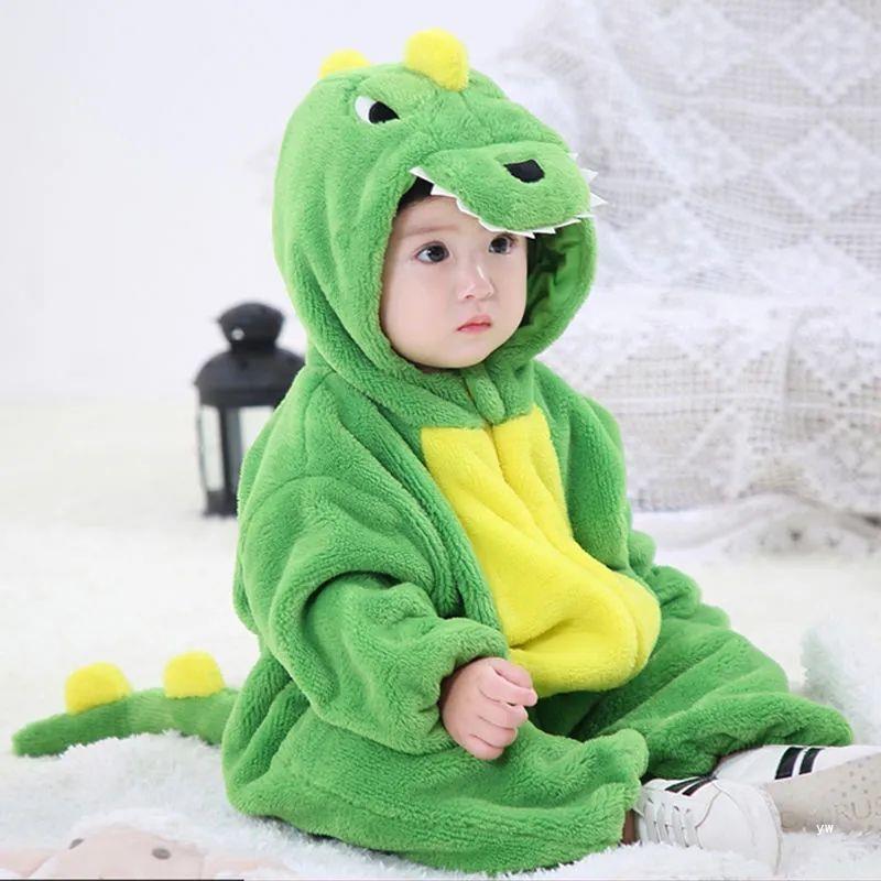 Children's autumn flannel keep warm cute pijama for men and women…