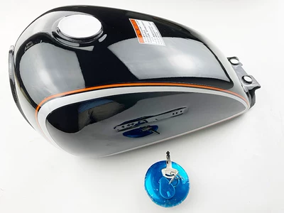 Fuel tank – parts Suzuki Prince GN125 fuel - fuel-tank-large-floral-black-fuel-tank-cap