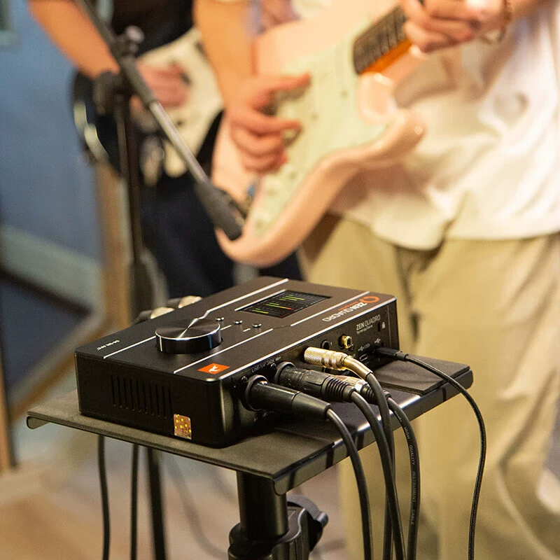 Профессиональная внешняя USB звуковая карта ANTELOPE AUDIO Zen Quadro, живая работа, OTG для телефона