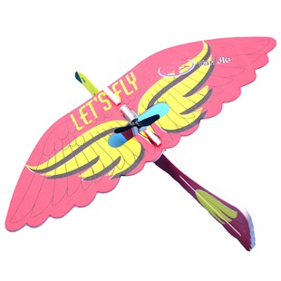 Simulation electric aircraft pigeon children's toy foam hand throwing glider swing drop-resistant model aircraft small flying pigeon toy