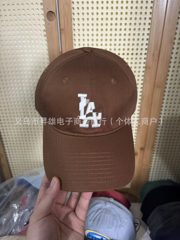韓国野球帽 NY ソフトトップ スモールラベル LA トレンドブランド ヤンキース ダックハット CP66 男女兼用 多用途 大きなつば|undefined
