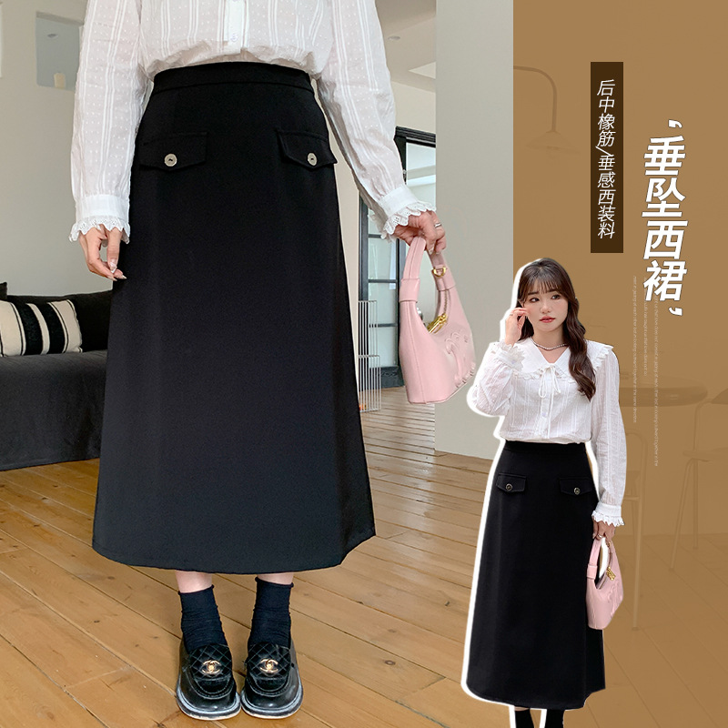  春  XL-3XL 大きいサイズ スカート