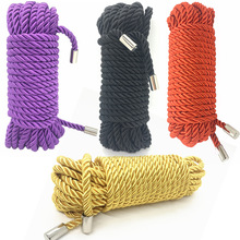情趣10米束縛絲繩sm十件套女性刑具加粗綁帶調教捆綁繩子成人用品