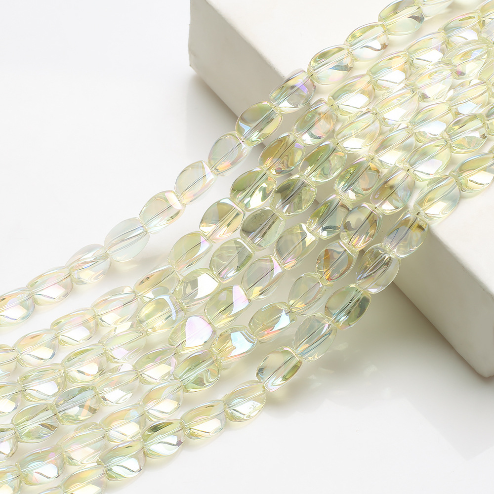 32g Weight Beads Jewelry Making Type 10 * 12mm Jewelry Making Size DIY Jewelry Accessories Classification 20 PCS/Package Quantity glass Material Irregular Pattern Plating Design Simple Style Style 20 PCS/Package 10 * 12mm Glass Irregular DIY Jewelry Accessories Beads 6