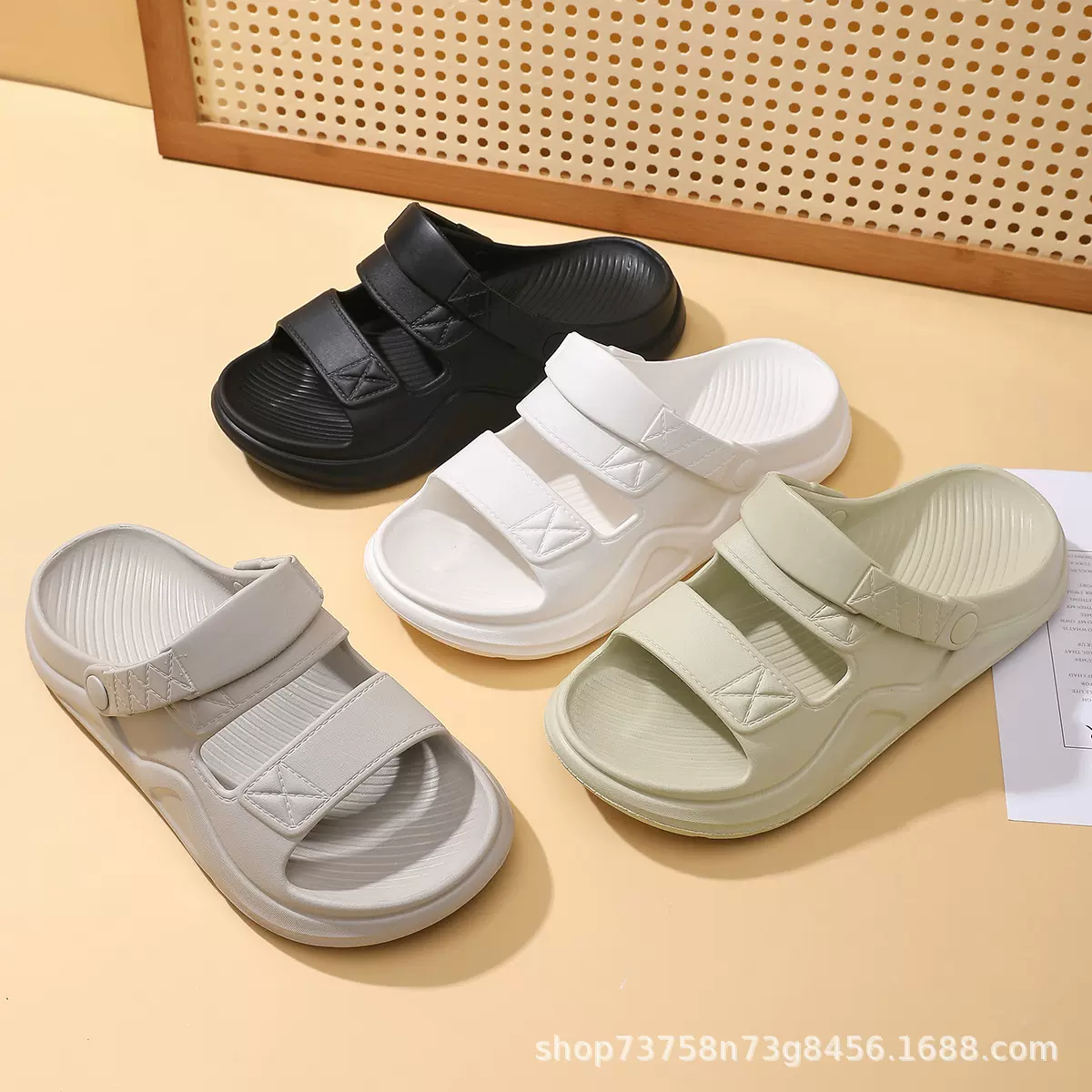 2025凉鞋新款外穿夏季踩屎感沙滩拖鞋男士防滑耐磨开车涉水海边拖