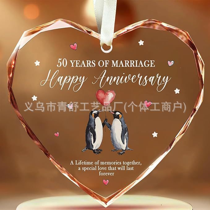 亚马逊多款新款亚克力挂件圣诞吊件圆形单双面印刷圣诞节装饰品|undefined