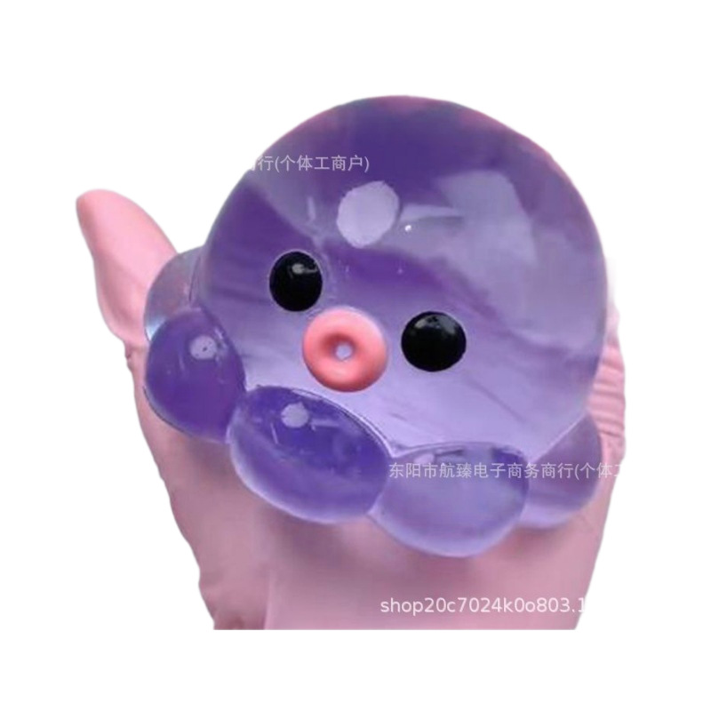 Bolas de cristal hechas en casa burbujas pellizco pellizco
