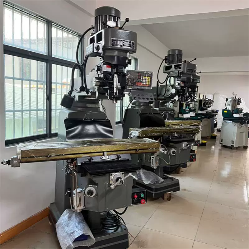 Многофункциональный обычный фрезерный станок, вертикальный фрезерный станок с поворотной головкой, высокоточный подъемный фрезерный станок, фрезерный станок с коромыслом, универсальный фрезерный станок с поворотной головкой