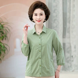 中老年休闲套装;中老年衬衫;中老年棉服