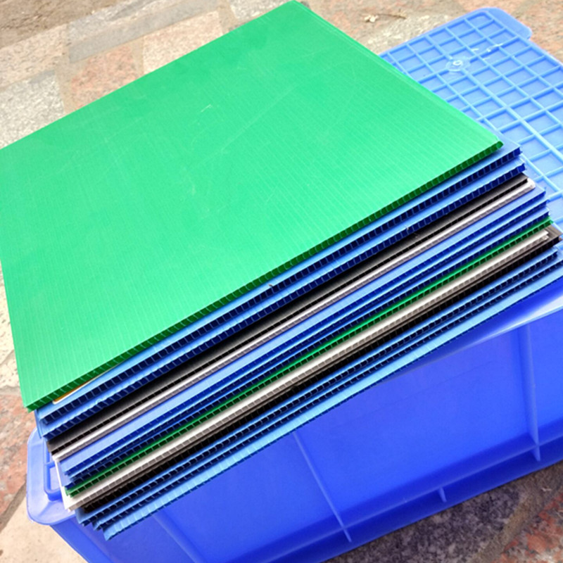 厂家直供东莞pp塑胶中空板平板抗静电pp板万通板瓦楞板规格定制