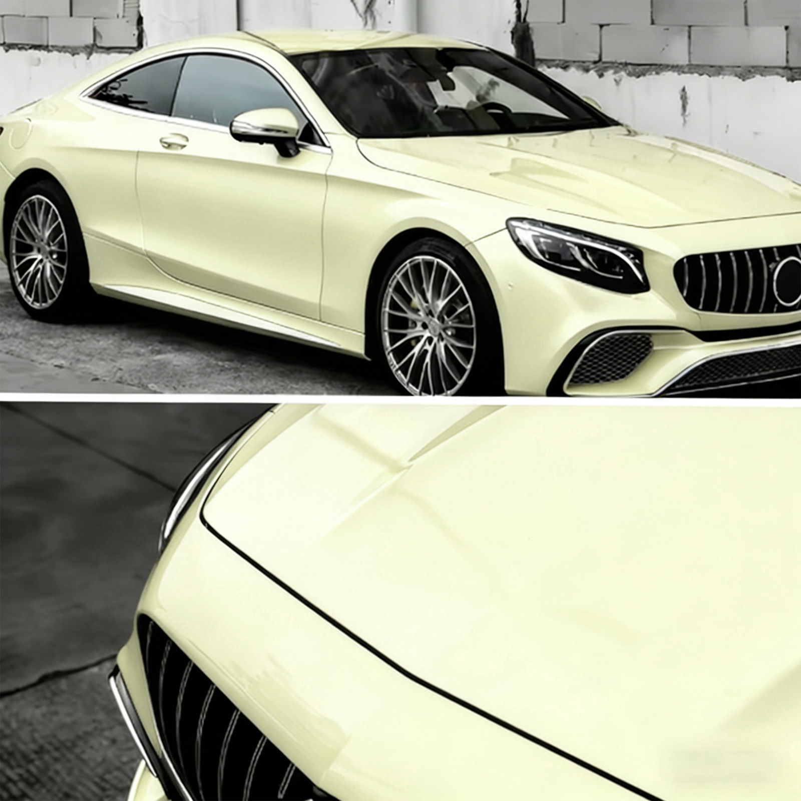 Cross-Border Supply of High-Quality Tpu Color-Changing Film Ppf Crystal Pepper White Car Paint Protection Film Anti-Scratch Self-Healing