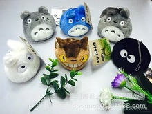 正版日单日本宫崎骏TOTORO毛绒沙包龙猫黑炭巴士公仔摆件挂饰