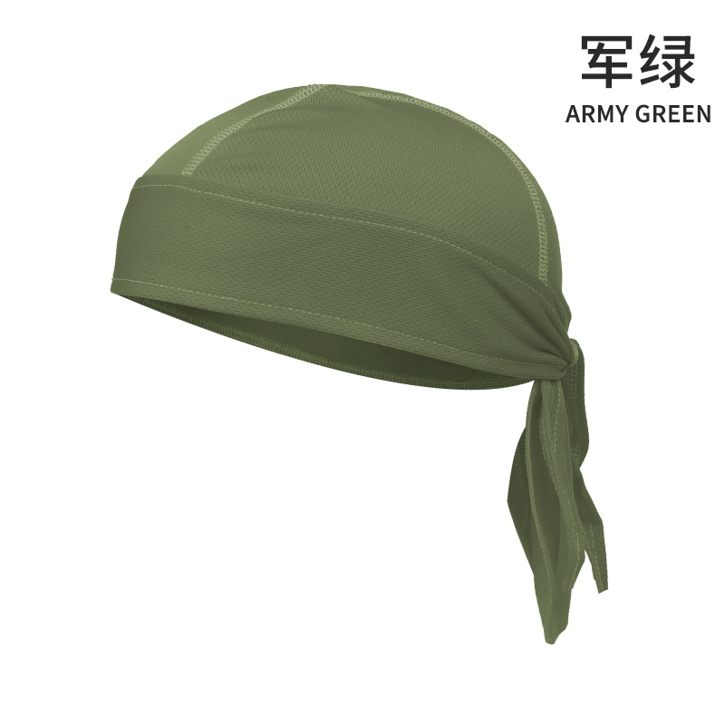 해적 모자 카키