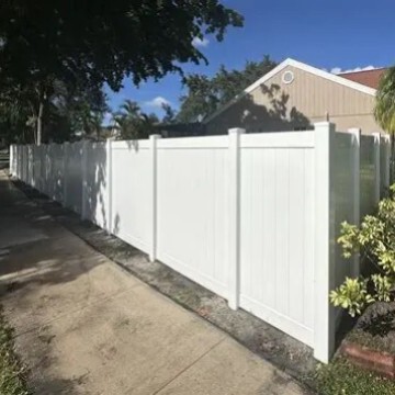 6Ft.Hx8Ft.W Hot-Selling Cheap White Pvc Plastic Privacy Vinyl Fence for Garden and Yard 6Ft.Hx8Ft.W Hot-Selling Cheap White Pvc Plastic Privacy Vinyl Fence for Garden and Yard