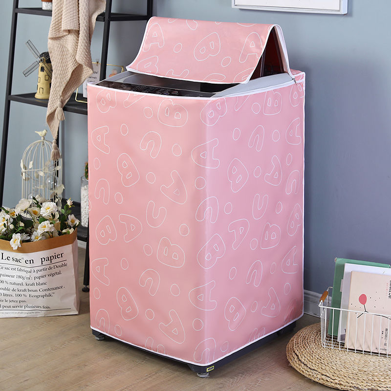 Washing Machine Cover Dust Cover Household Balcony Fully Automatic Pulsator Top Opening Little Swan Washing Machine Cover Waterproof Sun Protection