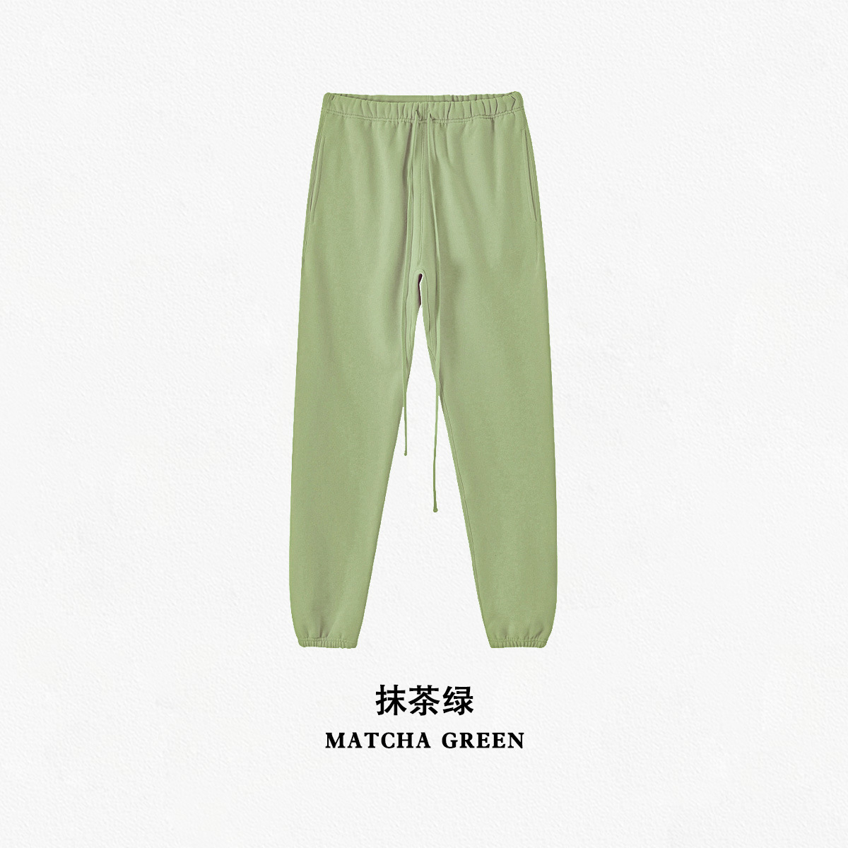 Colección caliente transfronteriza de ropa de hombre europea y americana otoño e invierno nuevos productos más terciopelo engrosado 350g traje de pantalón de suéter de hombre de marca de moda estadounidense