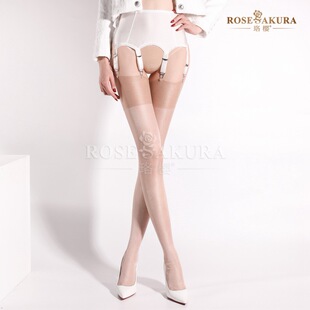 European and American retro non-elastic pure nylon fun stockings stockings legs ultra-thin flash silk 0911