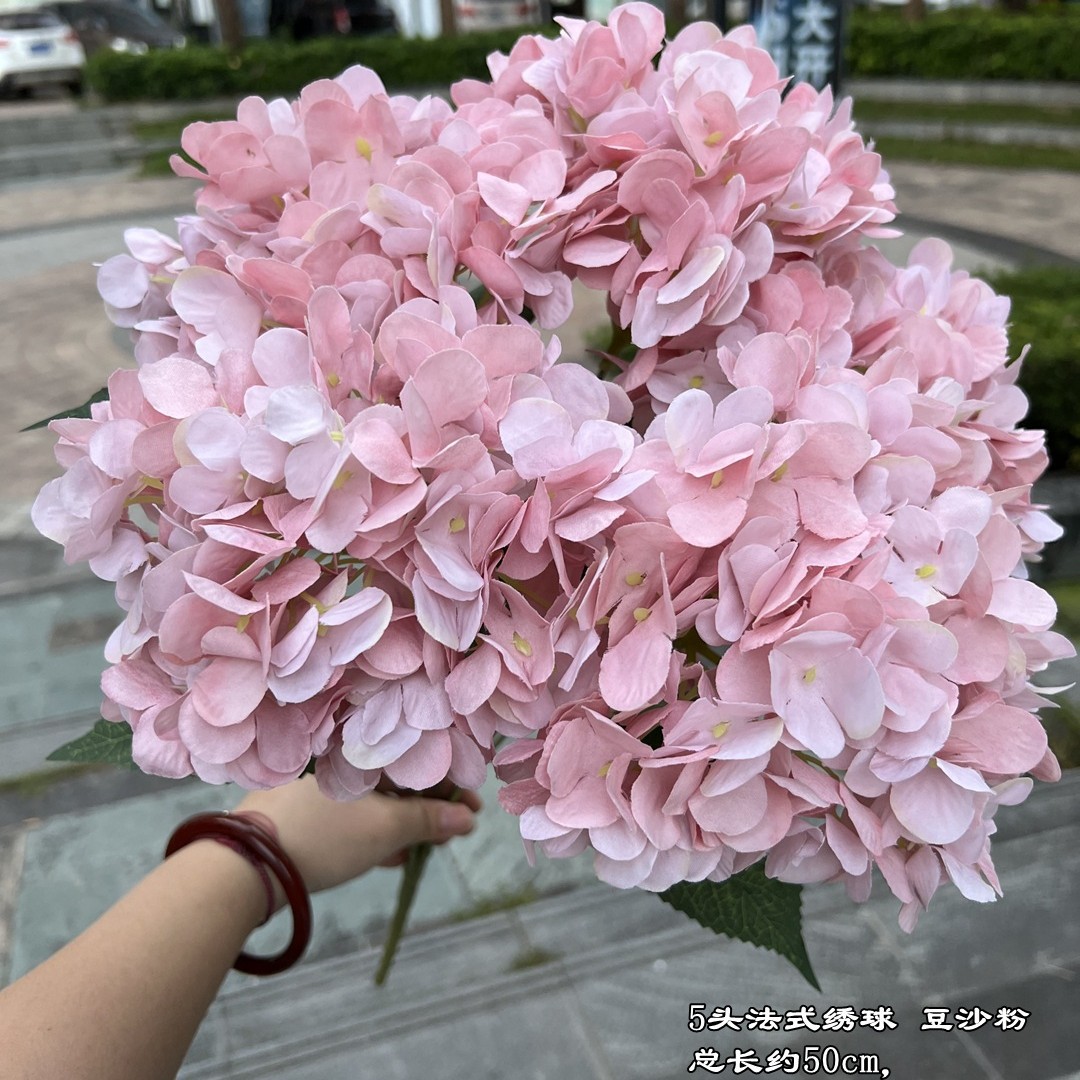 Simulación del Día de San Valentín rosa fabricante 3 sola rama multi-cabeza rosa decoración de la boda flor falsa al por mayor