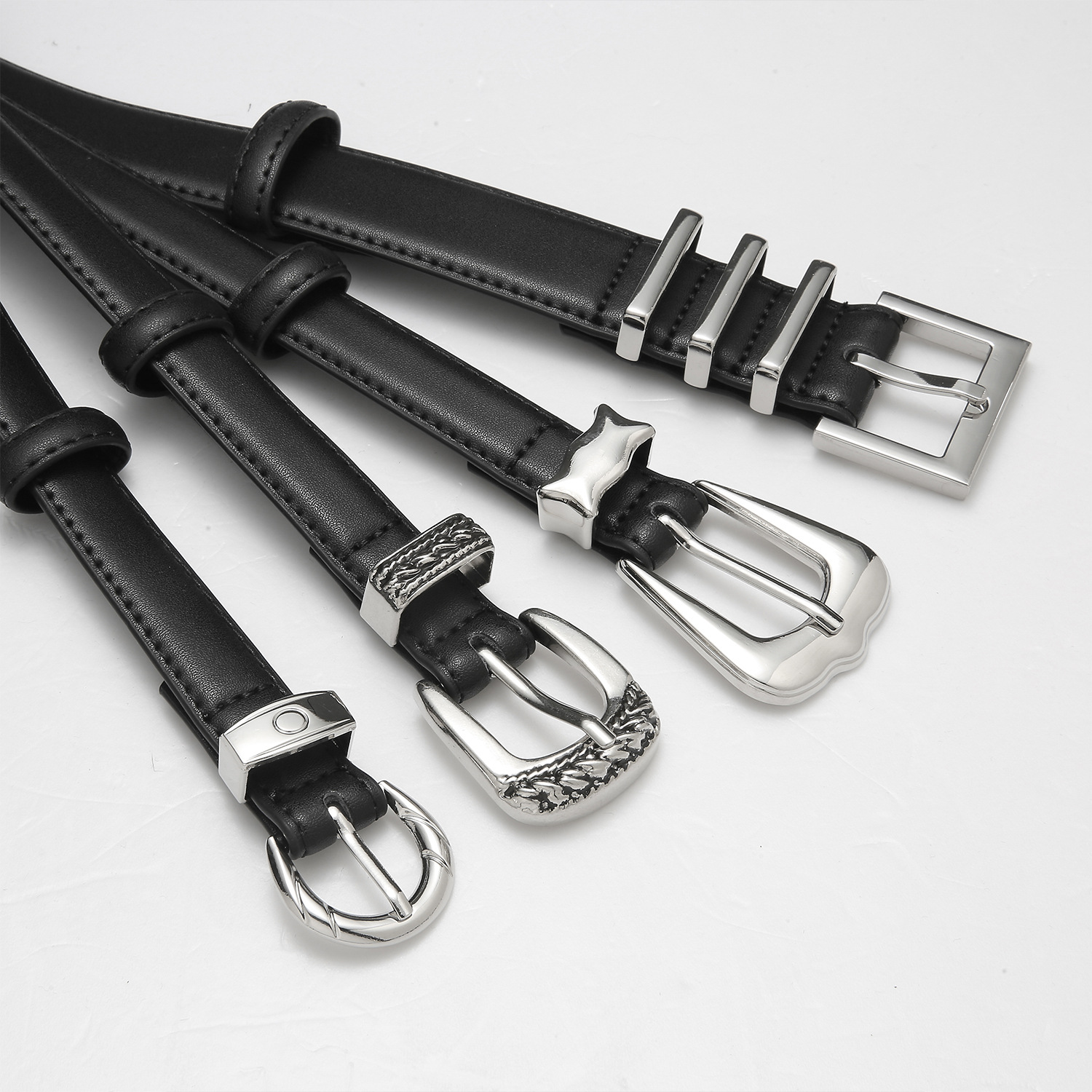 MTLCLOTHESMen's Clothing|Two-layer Cowhide Leather Belt