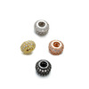 Copper zirconium, wheel, beads, micro incrustation