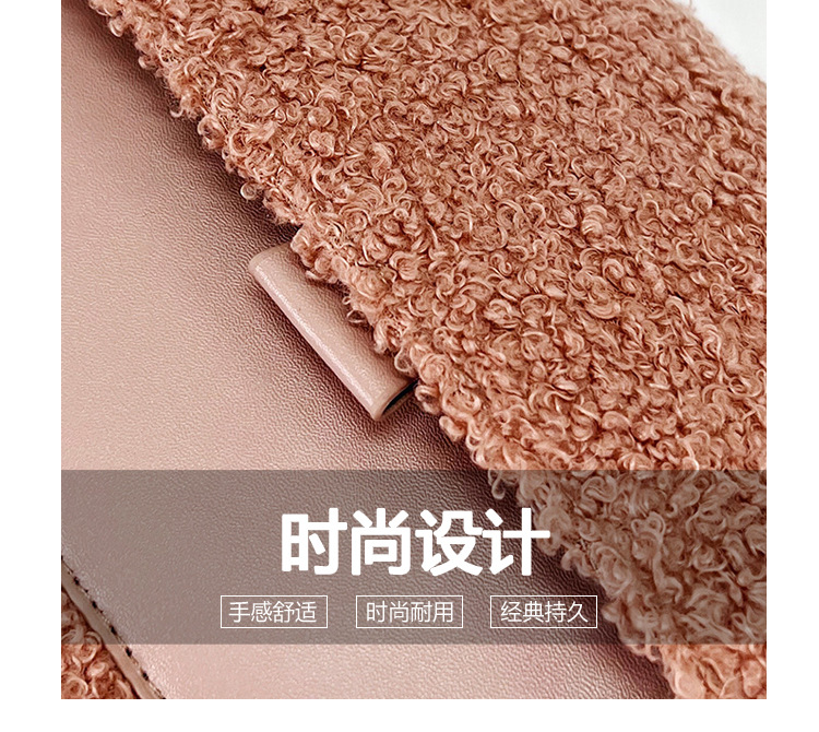 The 2024 new Korean-style trendy square lambskin patchwork single-shoulder crossbody bag is a fashionable and cute small square bag for girls undefined