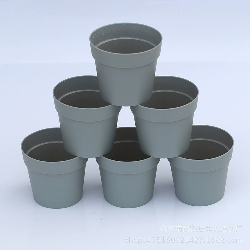 Производители пластиковых горшков Круглый Большой диаметр Международный Настольный бассейн небольшой размер посадочный бассейн мясистый бассейн имитация керамики