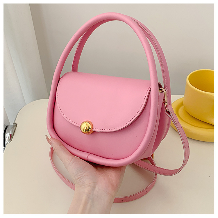 Bolsos de textura extranjera para mujeres 2023 verano nuevo bolso de moda coreano bolso de mano de color de moda bolso pequeño