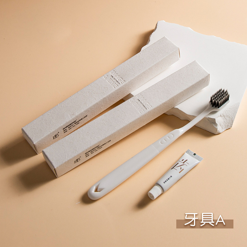 使い捨て歯ブラシ、スターホテル用品、高級B&B、歯磨き粉付き使い捨て歯ブラシ、旅行用品|undefined