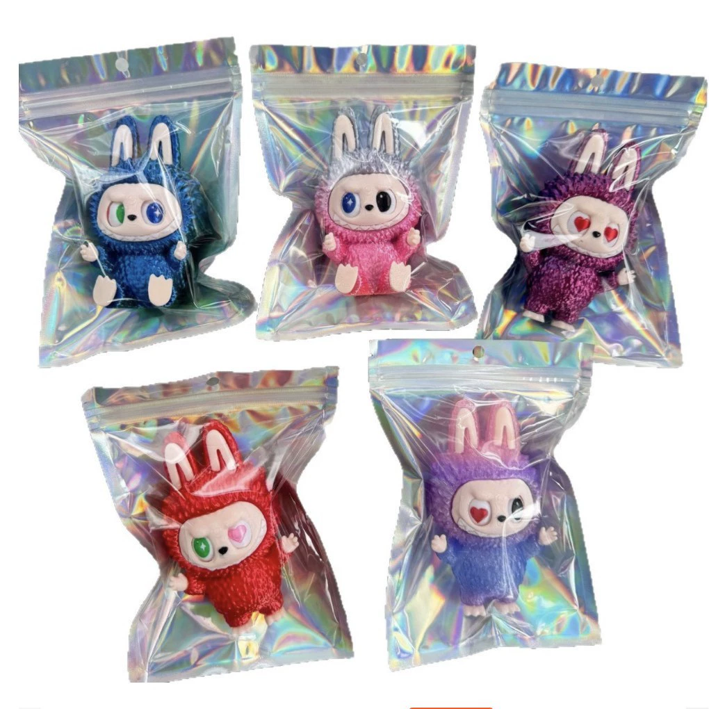 Прямые поставки с фабрики: популярные кросс-граничные 3D-печатные игрушки Labubu в слепых коробках, фигурки для коллекции, 3D-игрушки.