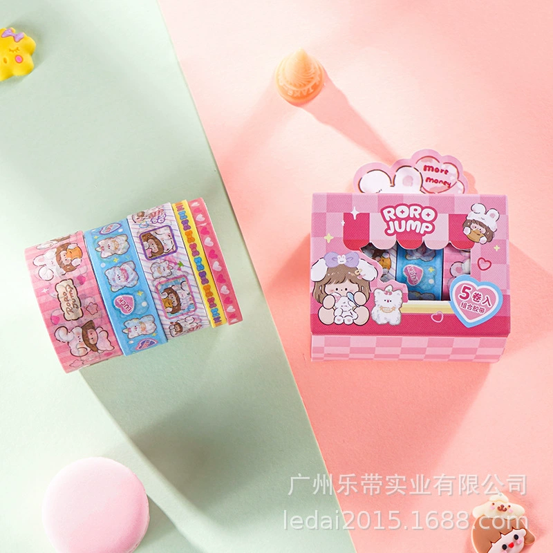 "Paper tape, cartoon sticker, container, scheduler, wholesale"