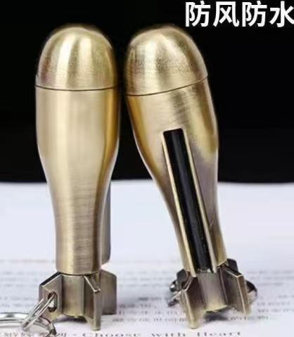 一生使いきれないディザトーンの個性的なアイデア金属防水万回マッチ携帯キーホルダー卸売り|undefined