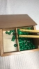 Wooden box, 81 pieces