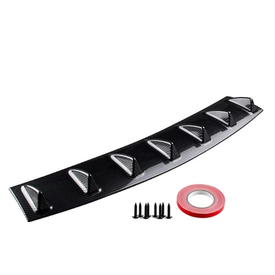 Rear Lip Modification Universal: Spoiler - carbon-pattern-large