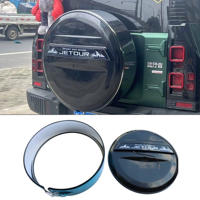 Spare wheel cover Tire Cover, Large g Model - jietu-travelershanhai-t2-spare-tire-cover-type-b-with-light-please-note-color-when-ordering